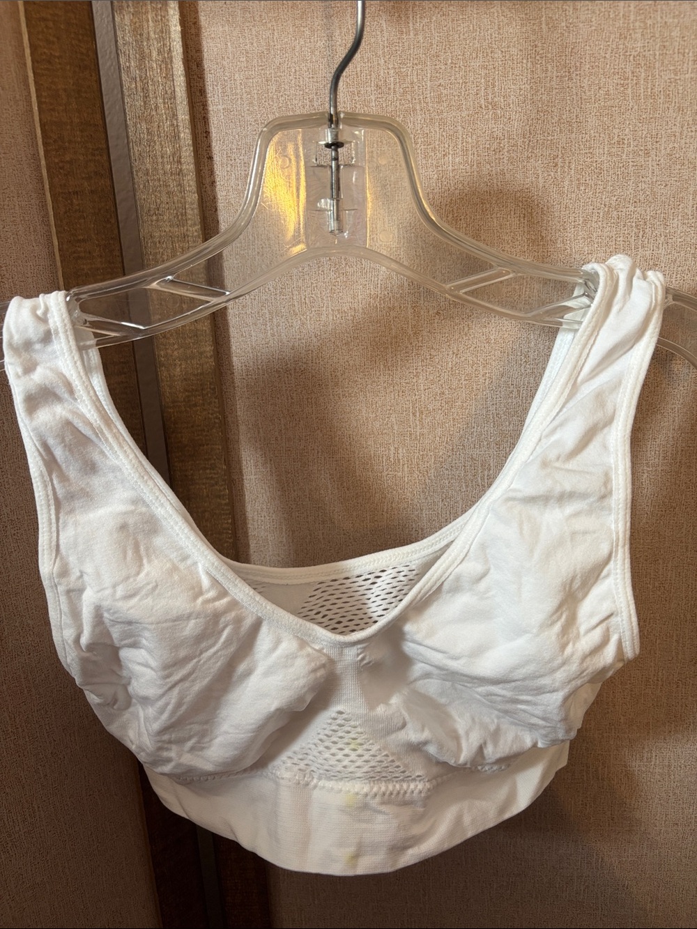 Seamless White Comfort Bralette - Women Intimates XL